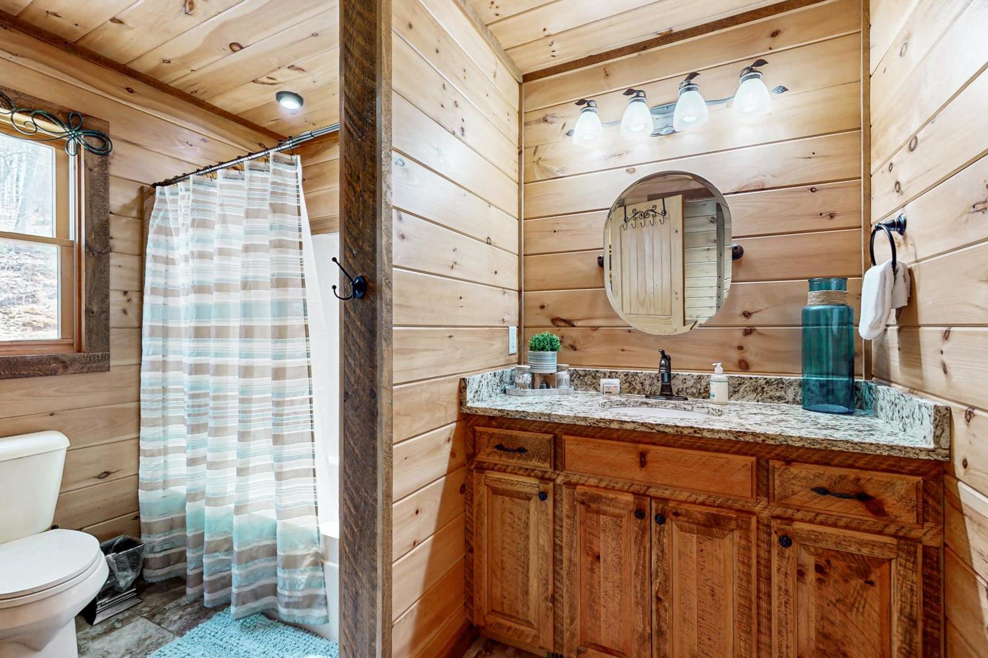 Bougie Bear Cabin Morganton Eksteriør billede