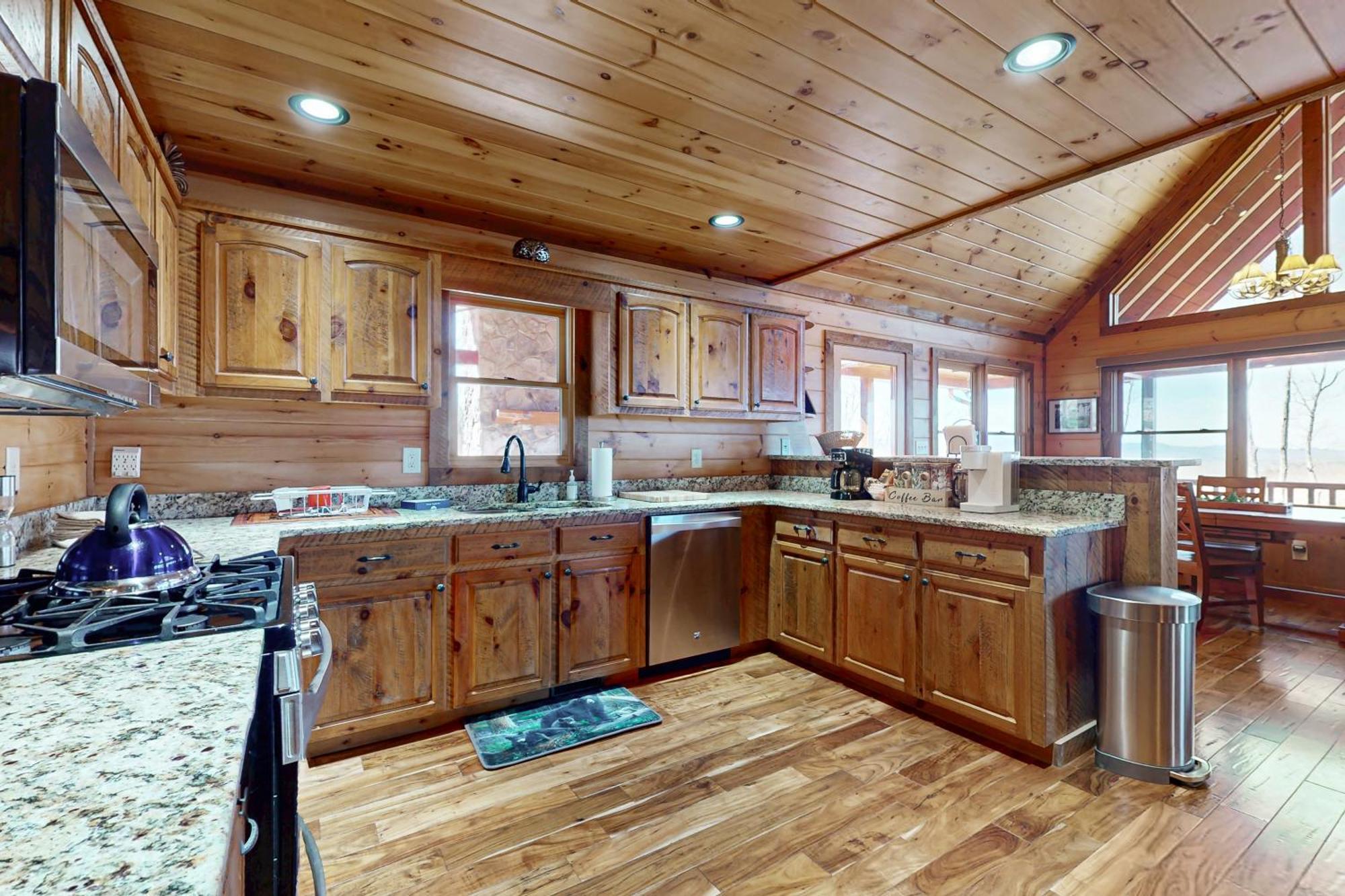 Bougie Bear Cabin Morganton Eksteriør billede